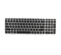 Tastiera ergonomica retroilluminata, compatibile con i laptop HP Envy TouchSmart15J17J, caratterizzata da digitazione estremamente silenziosa e