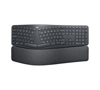 Tastiera ergonomica wireless Logitech ERGO K860 per i professionisti in grafite, Dansk/Norsk/Svenska/Suomalainen (Qwerty)
