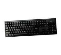 Tastiera Ewent EW3108 cablata USB + PS/2 completa italiana nera