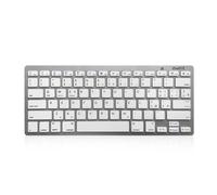 EWENT TASTIERA BLUETOOTH PER iOS, ANDROID E WINDOWS SILVER EW3160