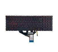Tastiera for laptop retroilluminata RGB US/RU/SP, compatibile con HP, compatibile con OMEN 15-DC 15T-DC 15-DH TPN-Q211 C143(B)