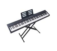 Tastiera for pianoforte 88 tasti Pianoforte digitale a grandezza naturale sensibile al tocco for principianti Supporto for pianoforte elettrico MIDI Include pedale di sostegno, supporto for pianoforte