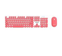 PANTONE TASTIERA FULL SZ CON MOUSE PINK PT-MK004S