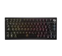 Corsair K65 Plus Wireless 75% RGB Tastiera di Gioco Meccanica Sostituibile a Caldo - Interruttori Touch MLX Fusione Pre-Lubrificati - Tappi Chiave in PBT - AZERTY FR - Nero