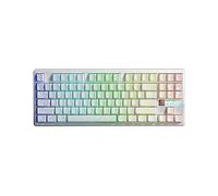 TASTIERA GAMING AULA F87 PRO V2, QWERTY, Porta USB, Bianco