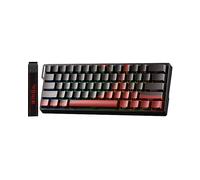 TASTIERA GAMING AULA Win60 HE Max, QWERTY, Porta USB, Nero/Rosso