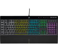 TASTIERA GAMING CORSAIR K55 RGB PRO, AZERTY, USB, Nero
