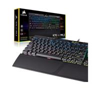 Corsair K70 RGB PRO Mechanical Gaming Keyboard - Cherry MX Red - BE-Layout AZERTY BE (CH-9109410-BE)
