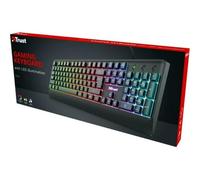 Tastiera gaming illuminata LED DA GIOCO TRUST 12 tasti multimediale mac windows