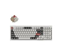 TASTIERA GAMING KEYCHRON Q5 Ultra, QWERTY, USB Type C, Crema/Nero/Rosso