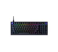 Logitech G G316 X 98, Tastiera gaming cablata 98% (QWERTY Italian) | 8 kHz, switch Tactile hot-swap, guarnizione, LED matrice, manopola, tasti PBT, USB-C, RGB LIGHTSYNC, PC, ITA QWERTY - Nero
