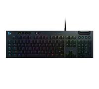 Tastiera gaming meccanica LIGHTSYNC RGB Logitech G815 in Nero, Stati Uniti - Internazionale, Clicky