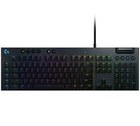 Tastiera gaming meccanica LIGHTSYNC RGB Logitech G815 in Nero, Stati Uniti - Internazionale, Tactile