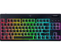 Razer BlackWidow V4 Tenkeyless HyperSpeed Low Profile - Tastiera da gaming wireless con hot-swap (HyperSpeed e BT, Rotella multi-funzione e 3 pulsanti di controllo) Interruttore Verde | Layout US