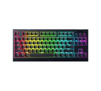RAZER BlackWidow V4 Tenkeyless (TKL) HyperSpeed Gaming Tastatur kabelgebunden / kabellos (Funk / Bluetooth), Schwarz