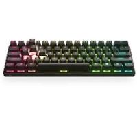 Tastiera SteelSeries Apex Pro Mini Nero Senza Fili Retroilluminato LDC AZERTY