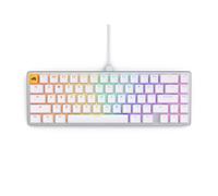 Tastiera Glorious Gaming GMMK 2-65% - Layout personalizzato bianco - Profilo basso compatto - Sostituzione a caldo con interruttori Cherry MX - I