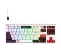 Havit Gamenote KB902L RGB - Tastiera meccanica da gioco, colore: Rosso