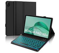 Tastiera Honor Pad X8a 11 Pollici, Custodia con Tastiera per Honor Pad X8a 11"2024, Italiana QWERTY Bluetooth Retroilluminata Magnetica Staccabile per Honor Pad X8a 2024, Nero