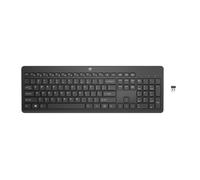 Tastiera HP 230 wireless a membrana full-size nera