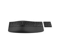 HP Tastiera wireless 960 – compatta, layout a due zone, tastierino, Bluetooth, layout tedesco