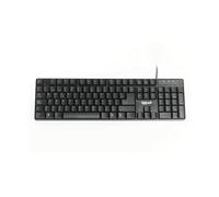 iggual - Tastiera con filo CK-Frameless-105T | Tastiera per computer della gamma Frameless- Tastiera Connessione USB - Compatibile con Windows, macOS, Linux - Computer Portatile - Colore Nero