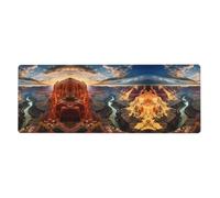 Tastiera in gomma 30,5 x 80 cm WHJSHOP Grand Canyon, Arizona, stampata morbida e spessa per proteggere la scrivania per ufficio computer studio