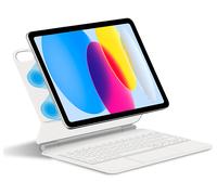 Custodia protettiva per iPad con tastiera Bluetooth White iPad Pro 11 M2 - Nouvo