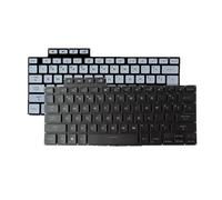 Tastiera inglese statunitense, compatibile con ASUS, ROG Zephyrus ROG Huan 16 G16 GA503 GA503Q GA503QR GA503QS Huan 15 G15 GU603 GU603H con retroilluminazione(Black Colorful bac.)