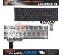 Tastiera Italiana ASUS Vivobook GO 15 E1504 E1504GA E1504F E1504FA Nera