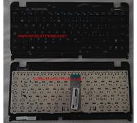 Tastiera italiana compatibile con Asus nera completa di cover ASUS 1201NP 1201HA