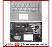 Tastiera Italiana Con Top Case Retroilluminata Silver 90NB0LL2-R31IT0