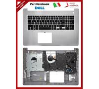 Tastiera Italiana con Top Case Silver Scocca Cover Palmrest DELL Part YV06R