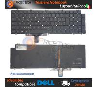 Tastiera Italiana DELL Latitude 5520 5530 5540 Precision 3560 Retroill.