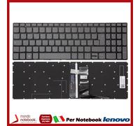 Tastiera Italiana Grey Retroilluminata per Lenovo Ideapad 330S-15IKB 330S-15ARR