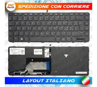 TASTIERA ITALIANA HP 6037B0115606 640 G3 645 G2 NO TRACKPOINT RETROILLUMINATA