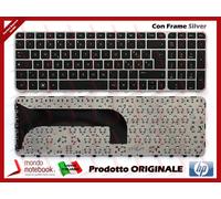 Tastiera Italiana Originale HP P/N Compatibile NSK-CL2UC (Frame Silver)