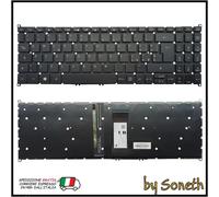 TASTIERA ITALIANA PER ACER 0KN1-232CF22 NERA RETROILLUMINATA