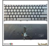 TASTIERA ITALIANA PER ACER SWIFT 5 SF514-54T SF514-54GT RETROILLUMINATA SILVER
