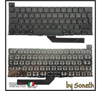 TASTIERA ITALIANA PER APPLE MACBOOK A2141 NERA