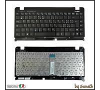 TASTIERA ITALIANA PER ASUS EEEPC 1215P-SIV029M NERA CON TOPCASE NERO