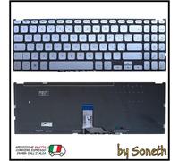 TASTIERA ITALIANA PER ASUS X512JP X512JP-EJ228T SILVER RETROILLUMINATA