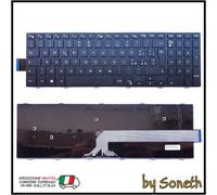 TASTIERA ITALIANA PER DELL INSPIRON 17 5755 5758 5759 17-5759 NERA CON FRAME