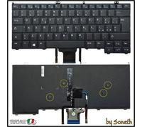 TASTIERA ITALIANA PER DELL NSK-LD0BC1D NSK-LD0UC NERA RETROILLUMINATA