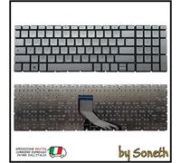 TASTIERA ITALIANA PER HP 15-DA0134NL 15-DA1001NL 15-DA0090NL 15-DA0989NL SILVER