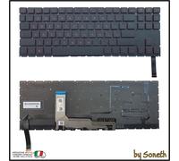 TASTIERA ITALIANA PER HP BSHNTA0M2IZA16 BLPUF3AM8FF0V6 ROSSA RETROILLUMINATA RGB
