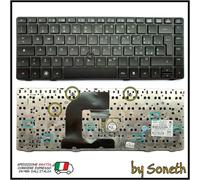 TASTIERA ITALIANA PER HP ELITEBOOK 8470P 8470W NERA CON FRAME POINTSTICK