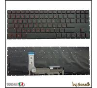 TASTIERA ITALIANA PER HP OMEN 16-WD0001NL 16-WD0004NL NERA RETROILLUMINATA