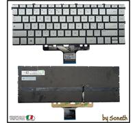 TASTIERA ITALIANA PER HP PAVILION PLUS 14-EH1018NL SILVER RETROILLUMINATA