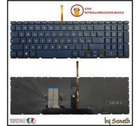 TASTIERA ITALIANA PER HP VICTUS 15-FA1057NL 15-FA1062NL BLU RETROILLUMINATA
